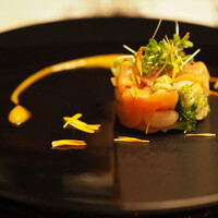 Le Salon de Legumes - 野菜がしっかり入っていて、やさしいソースの味とサーモンのしっかりした塩見が全体をマッチさせてくれていました。