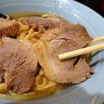 ラーメン 盛太郎 - チャーシュー麺　1,000円（野菜マシマシ、ニンニク、薄味）