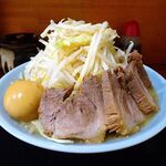 ラーメン 盛太郎 - チャーシュー麺　1,000円（野菜マシマシ、ニンニク、薄味）