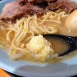 ラーメン 盛太郎 - チャーシュー麺　1,000円（野菜マシマシ、ニンニク、薄味）