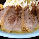 ラーメン 盛太郎 - チャーシュー麺　1,000円（野菜マシマシ、ニンニク、薄味）