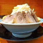 ラーメン 盛太郎 - チャーシュー麺　1,000円（野菜マシマシ、ニンニク、薄味）