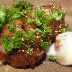 いしもん - れんこんハンバーグ温玉のせ