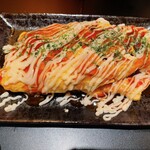 大衆昭和居酒屋 川崎の夕焼け一番星 - あつあつ豚平焼き ¥528