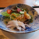 寿司 濱芝 - 海の幸のサラダ