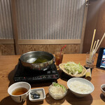 Kurobuta Shabu Shabu Shimadu - サーブ