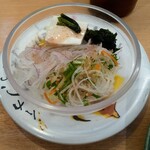 回転寿司　すし丸 - セットのサラダ