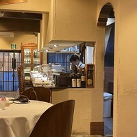 リストランテ リンコントロ - 店内　カウンター席