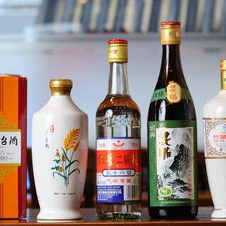 Shaoxing wine, baijiu, Chinese tea...a wide variety of drinks ♪ 2 hours all-you-can-drink 1,500 yen