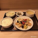 中華料理 正華 - 海鮮XO醤炒め＋ライスセット