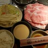 ぐるまん - 豚しゃぶ(ラージ)定食。