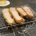 とんかつ ふじ井 - 岩中豚ロースカツ