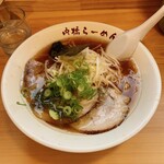 内橋ラーメン - ラーメン（中）税込940円