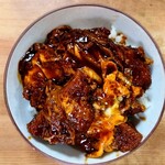 岩正 - みそ煮込みうどん＋味噌カツ丼（小）