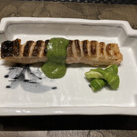 銀座 座屋 - 焼き魚（鮭）