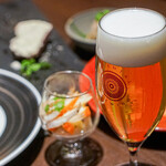 Bistro Oriental - ビールとのペアリング、コース料理とそれに合ったビールをチョイス