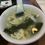 老辺餃子舘 - スープ