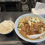 パーコーパーコー - パーコー麺 ¥900＋ご飯 ¥200（価格は訪問時）