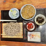 Michinoekio Otakionsen Gourokan - ​ざるそばとミニカレー丼セット