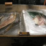 Robata Sakana Machi Gogou - 魚が並びます