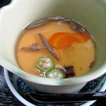 宝（ランチ）2200円：冷たい玉子豆腐