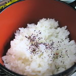 相生 - 宝（ランチ）2200円：しそごはん。おかわりOK