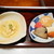 吟ばん - 料理写真:湯葉のお刺身　帆立寿司　蕪の酢漬け　その他前菜