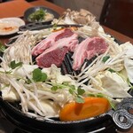 Honkaku Jingisukan Toratora - 野菜セットとラム