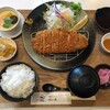 Washoku Kicchin Daihama - 和食kitchen だい浜　三元豚のとんかつ定食1000円＋小鉢200円