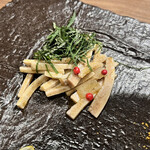 焼肉あきら - ハツモトの青紫蘇和え