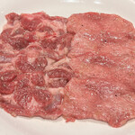 焼肉あきら - タンシタ、上タン