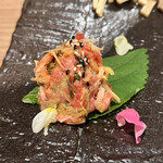 焼肉あきら - 味噌ユッケ