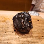 銀座 稲葉 - 賀茂茄子の丸焼き