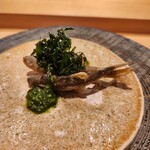 銀座 稲葉 - 稚鮎の唐揚げ