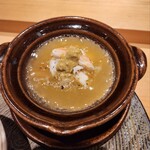 銀座 稲葉 - 毛蟹､フカヒレの餡スープ
