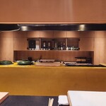 銀座 稲葉 - カウンター席