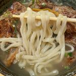 風遊斎 - 麺のアップ