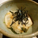 ろばた - 2013年 とろろの下には鶏肉とワラビが