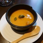 ろばた - デザートのかぼちゃプディング