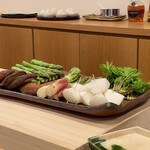 勢麟 - 仕込み終わったお野菜