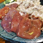 横浜大衆焼肉 もつ肉商店 - 白トロレバー (肝マニア)