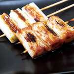 Long onion skewer (1 piece) [Sauce, salt, miso sauce] [takeaway OK]