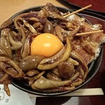 千里うなぎ - うな肝丼