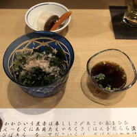 蛇の市 本店 - 海ぶどうと海藻の酢の物