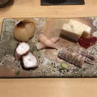 蛇の市 本店 - タコ、シャコ、甘海老、帆立、自家製かまぼこ