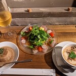 フレンチビストロ Tchin-Tchin GORO 神田駅前店 - おでん、カルパッチョ、茶碗蒸し