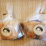 風のマルシェ - マフィン2種(1個130円くらいだった記憶)