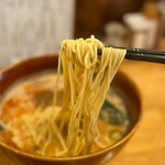 担々麺 麺山椒 - 担々麺(細麺)