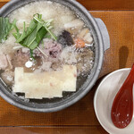菜々家 - 豆腐と充実野菜の雑穀スープ　
            お惣菜バイキングつき 840円