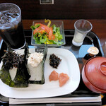 ピアーズカフェ つつじヶ丘店 - 朝おにぎりセット